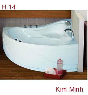 Bồn tắm g&oacute;c thủy lực massage gia đ&igrave;nh
