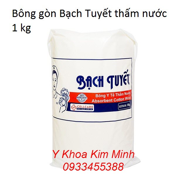 Gòn Bạch Tuyết 1kg loại thấm nước có 3 lớp Bông gòn Bạch Tuyết thấm nước dạng cuộn 3 lớp dùng nhiều tại Spa, Thẩm mỹ viện