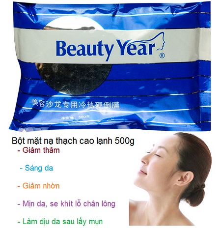 Bột mặt nạ thạch cao lạnh chăm sóc da - Y khoa Kim Minh