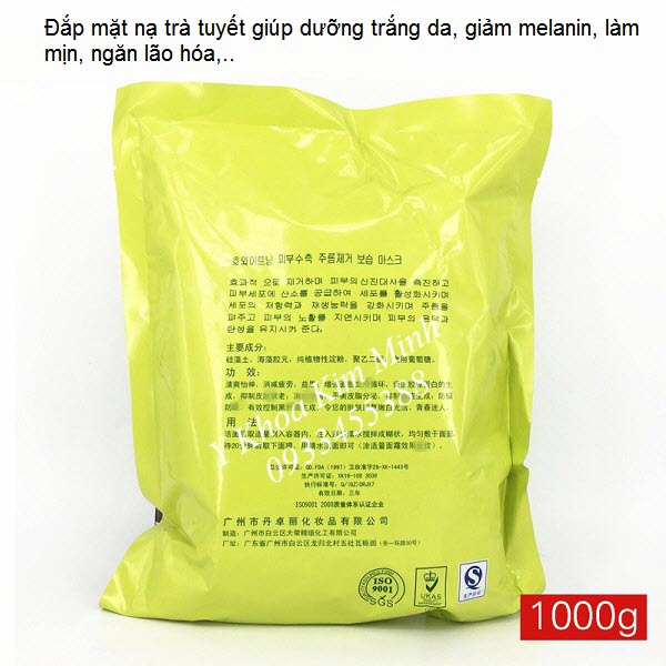 Bot mat nat dap mat trang sang da, bot mat na tra tuyet 1000 g - Y khoa Kim Minh 0933455388