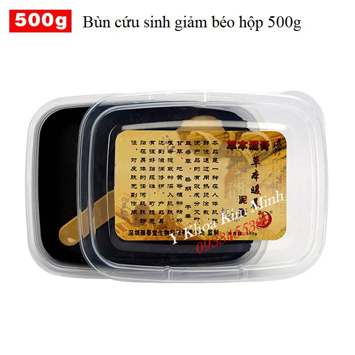 Bùn cứu giảm béo bụng, body hộp 500g - Y Khoa Kim Minh