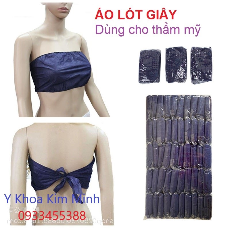 Áo lót giấy dùng cho spa thẩm mỹ viện