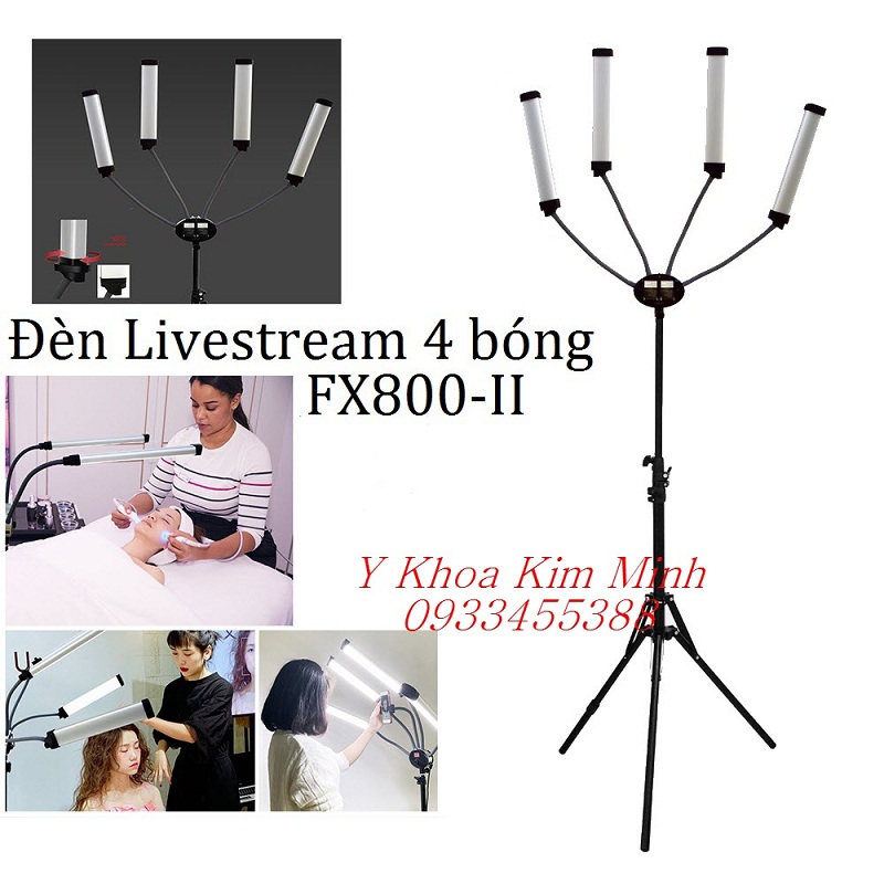 Đèn Livestream 4 bóng led FX-800II