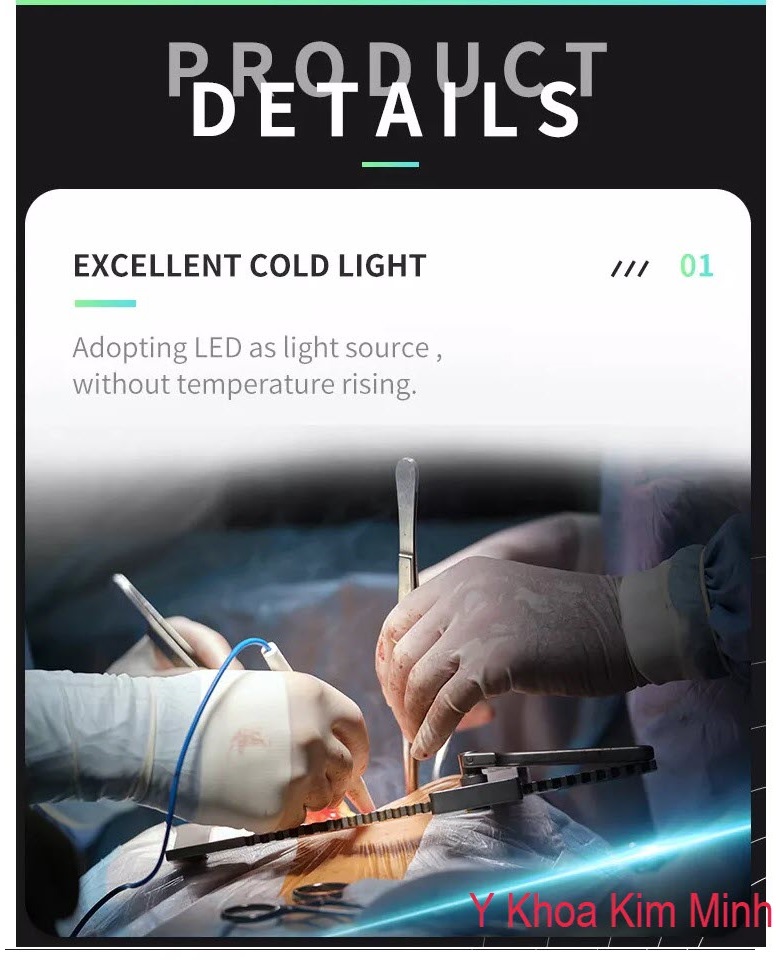 Đèn mổ phẫu thuật y tế ánh sáng lạnh