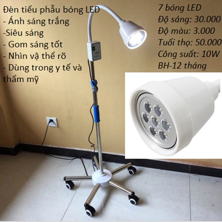 Đèn tiểu phẫu y tế bóng led dùng cho phòng khám