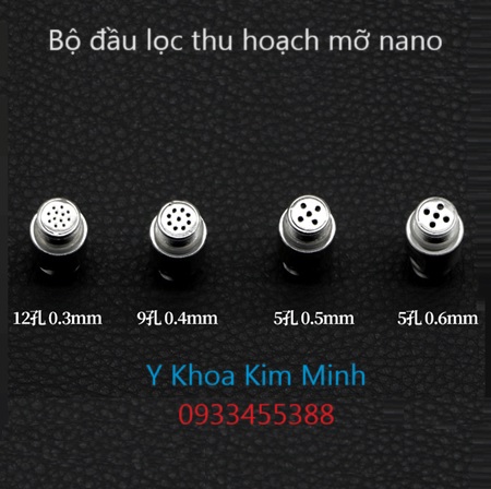 Màng lọc, đầu lọc thu hoạch mỡ nano dùng trong bộ đầu chuyển đổi mỡ nano