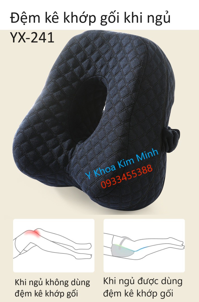 Công dụng của đệm kê lót khớp gối khi ngủ YX-241 giúp giảm đau viêm khớp gối