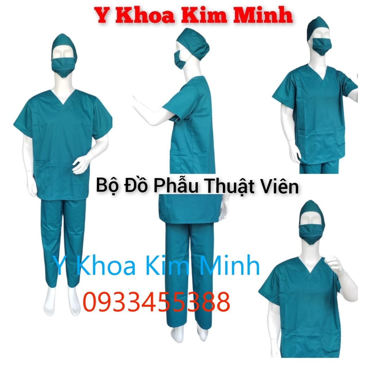 Đồ phẫu thuật viên Y Khoa Kim Minh dùng cho nam nữ