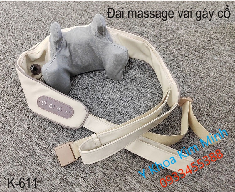Đai massage vai gáy cổ giảm đau cột sống bán chính hãng