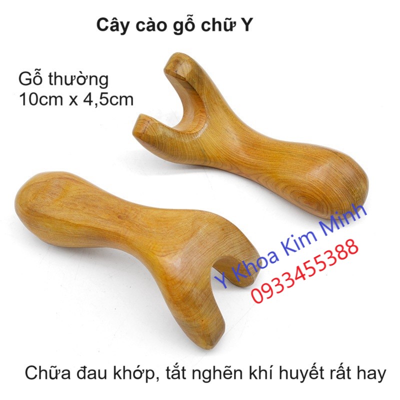 Cây cào gỗ chữ Y trị đau khớp bán ở Y Khoa Kim Minh
