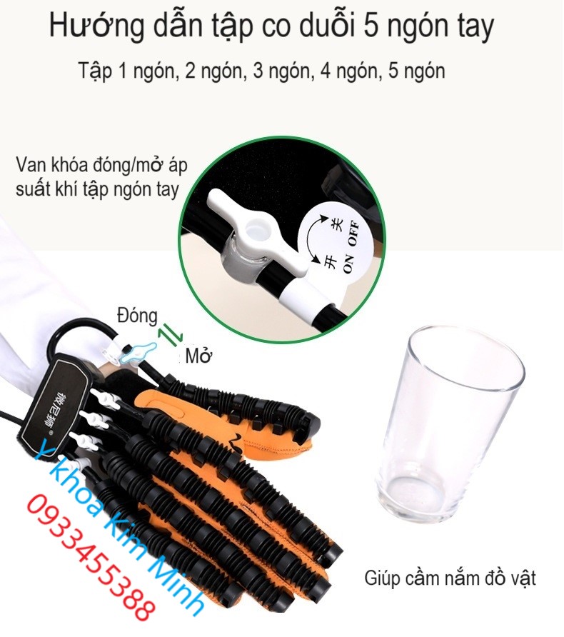 Cách dùng bàn tay robot R933