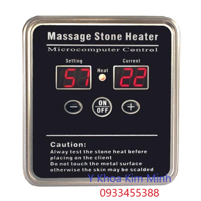 Cách sử dụng nồi nấu đá massage 18L