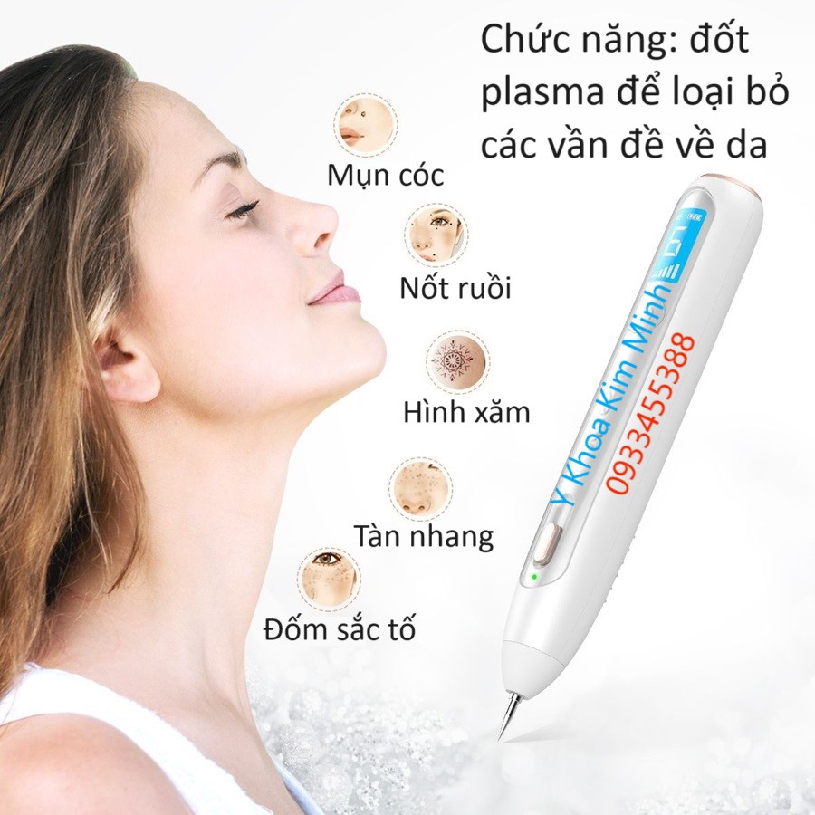 Công dụng của bút đốt điện plasma mini dùng cho thẩm mỹ