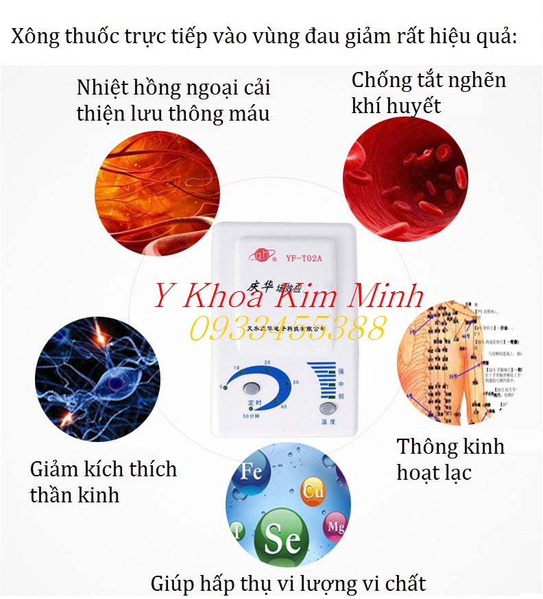 Công dụng của máy bó thuốc bắc giảm đau cơ xương khớp