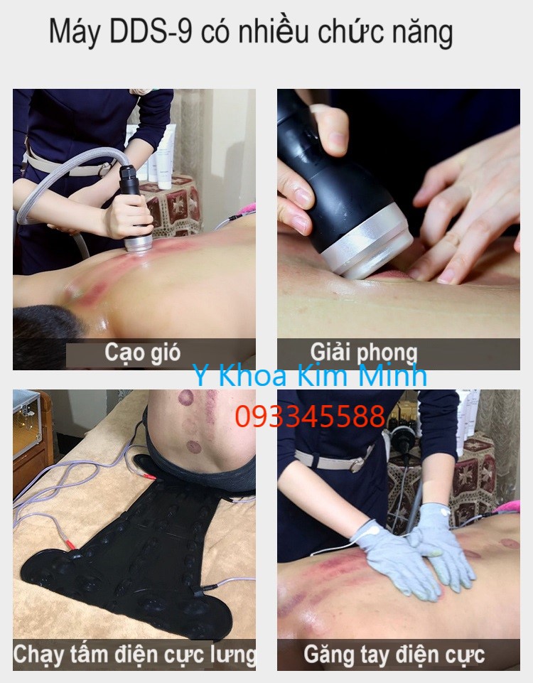 Các chức năng điều trị giảm đau xương cơ khớp của máy DDS-9