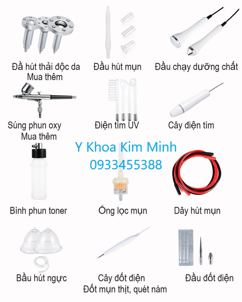 Các chức năng của máy chăm sóc da mặt M1898