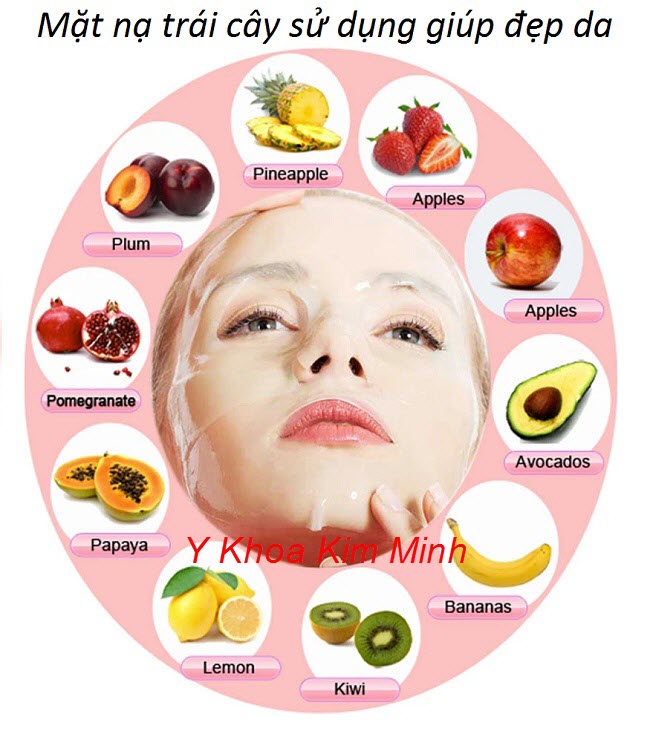 Cách làm mặt nạ trái cây dưỡng da tốt nhất - Y khoa Kim Minh