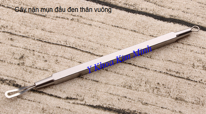 Cây nặn mụn đầu đen thân vuông trong bộ nặn mụn 7 món - Y khoa Kim Minh 0933455388