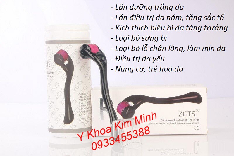 Cây lăn kim 540 ZGTS chính hãng dùng lăn dưỡng da