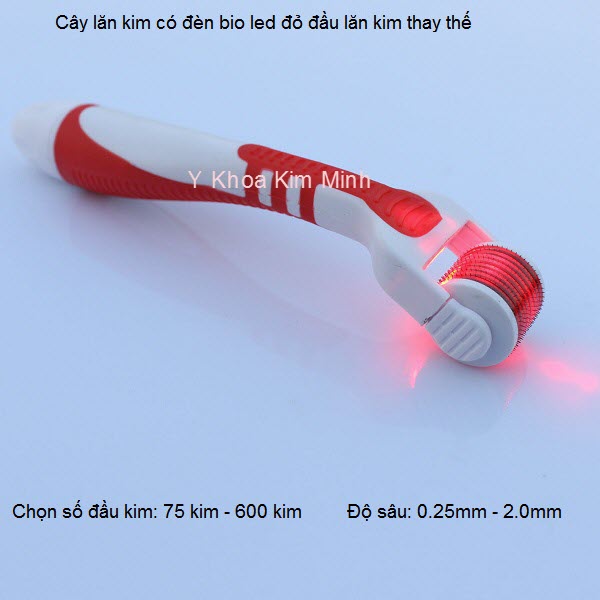 C&acirc;y lăn kim điện Bio Led photon đầu lăn kim thay thế Y Khoa Kim Minh
