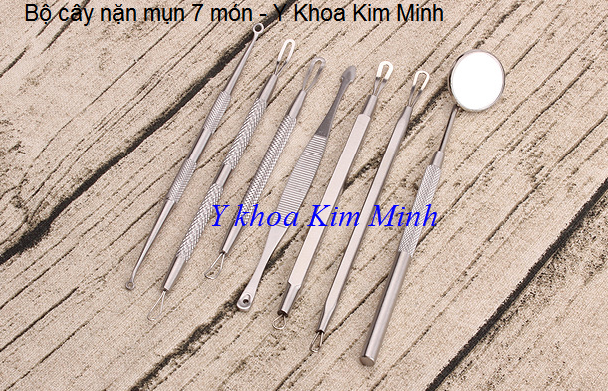 Bộ cây nặn mụn 7 món bán tại Y Khoa Kim Minh 0933455388