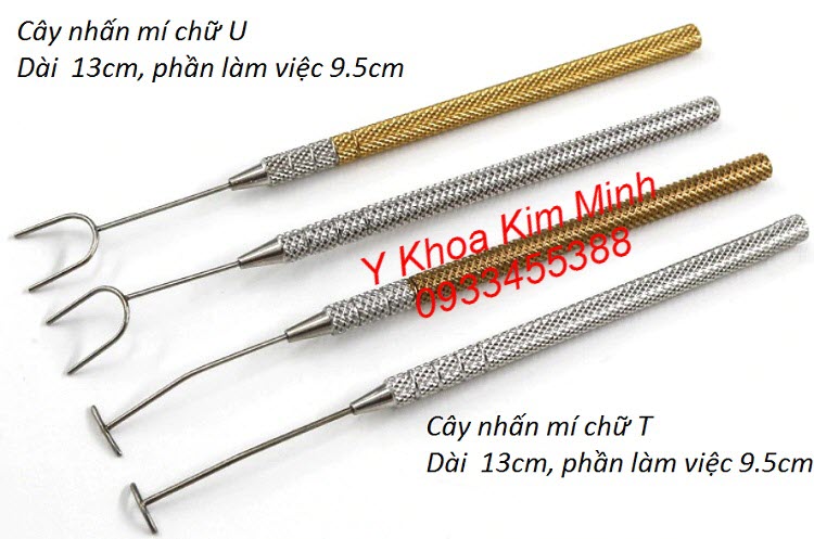 Cây nhân mí inox chữ U, T