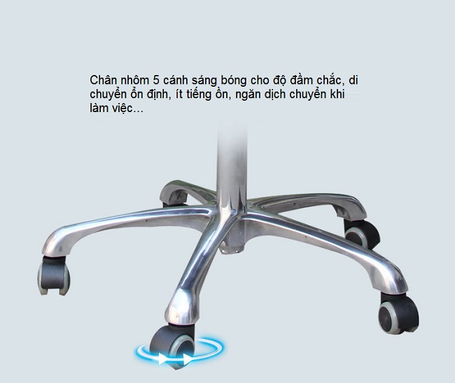 Chân ghế búp spa cao cấp FC-003 - Y Khoa Kim Minh 0933455388