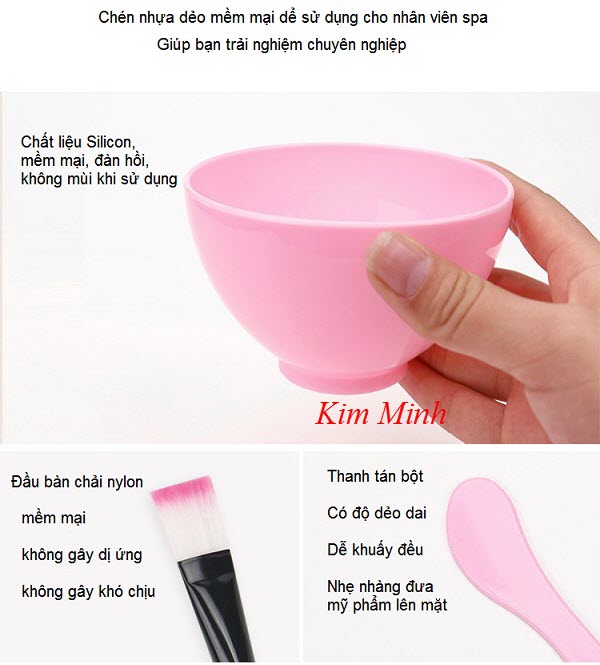 Chén chứa bột làm mặt nạ spa - Y khoa Kim Minh 0933455388