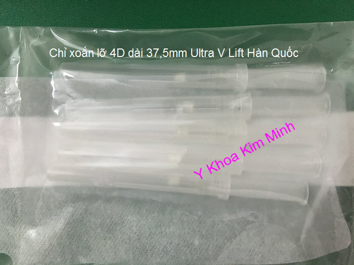 Chi xoan lo 4D dai 37,5mm Ultra V Lift Han Quoc Y Khoa Kim Minh cung cap gia si