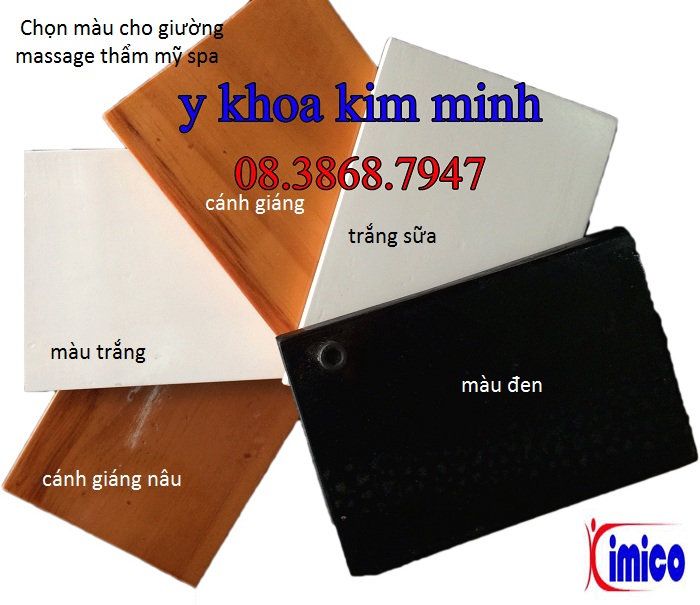 Giuong massage spa tham my