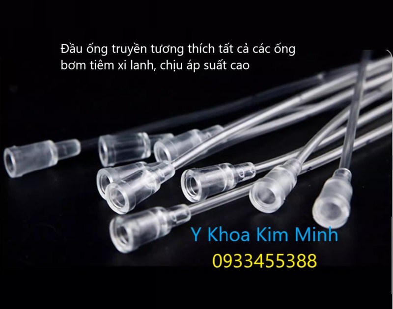 Chuôi ống truyền bơm trực tràng thụt tháo sử dụng cho tất cả các loại bơm tiêm 5ml, 10ml, 20ml, 50ml