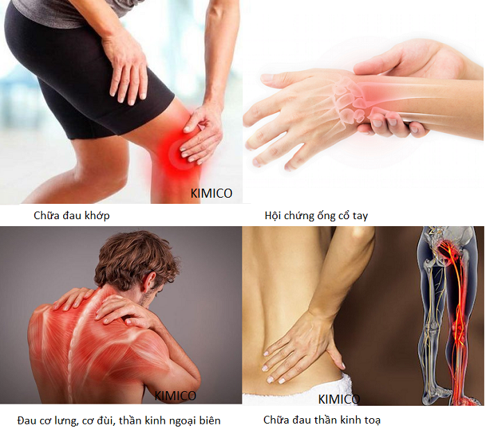 Chữa đau cơ khớp, trị đau thần kinh toạ bằng máy massage Suboton 7 đầu trị liệu - Y khoa Kim Minh