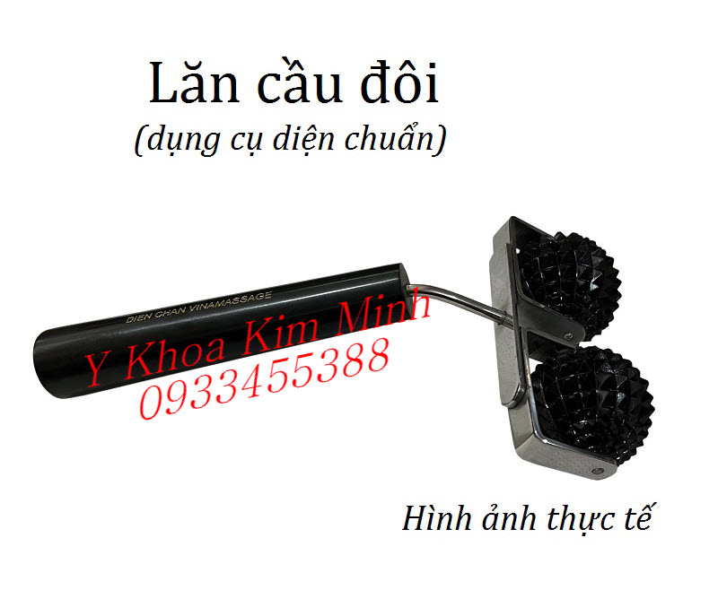 Chữa trị đau nhức, giảm tê bại toàn thân bằng lăn cầu đôi
