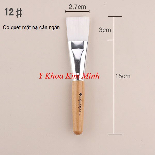Cọ quét mặt nạ spa cán ngắn số 12 - Y Khoa Kim Minh 0933455388