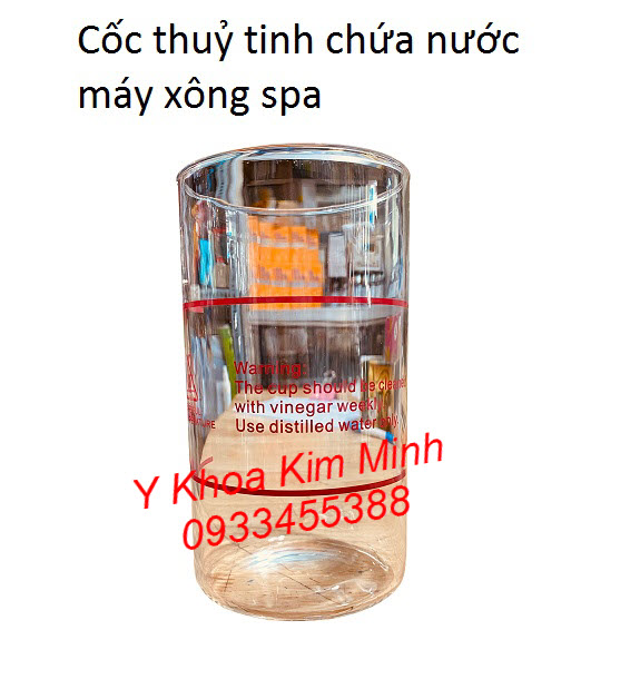 Cốc thuỷ tinh dùng cho máy xông hơi