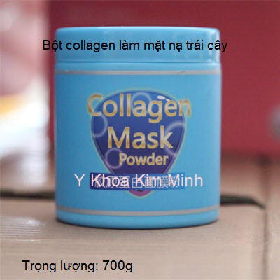 Hộp collagen l&agrave;m mặt nạ tr&aacute;i c&acirc;y đ&oacute;ng lọ Y Khoa Kim Minh bu&ocirc;n b&aacute;n gi&aacute; sỉ