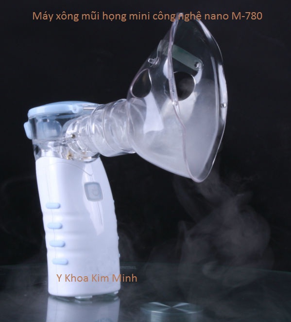 M&aacute;y x&ocirc;ng mũi họng kh&iacute; dung mini si&ecirc;u &acirc;m M-780