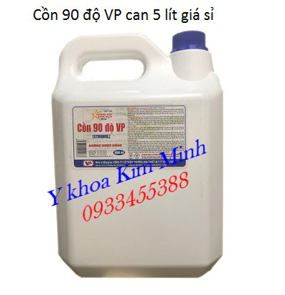 Cồn 90 độ VP can 5 lít bán giá sỉ - Y Khoa Kim Minh