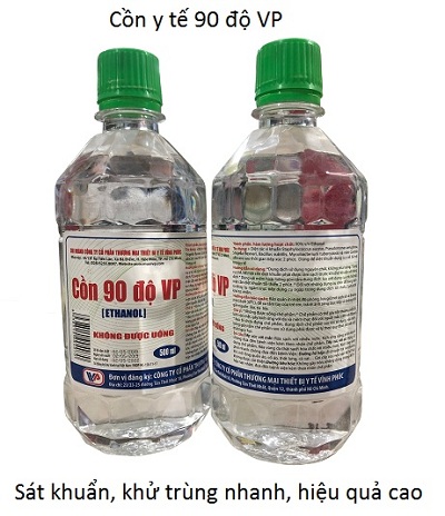 Nơi bán cồn y tế sát khuẩn khử trùng dụng cụ y tế, đồ dùng văn phòng, nhà cửa gia đình - Y khoa Kim Minh