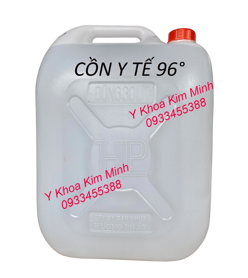 Cồn y tế 96 độ Ethanol dùng trong sản xuất thực phẩm