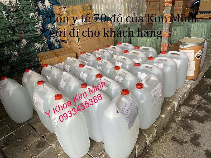 Địa chỉ bán giá sỉ cồn y tế 70 độ dùng sát khuẩn