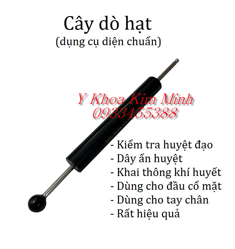 Công dụng của cây dò hạt dùng cho vùng mặt cổ tai đầu tay chân