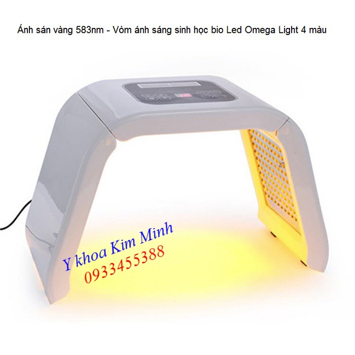 Công dụng đèn ánh sáng bio led vàng vòm Omega Light Omelon - Y khoa Kim Minh