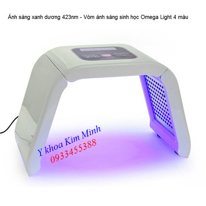 Đèn ánh sáng bio led xanh dương của vòm ánh sáng sinh học Omega Light Omelon - Y Khoa Kim Minh