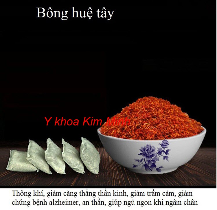 Lợi ích của việc sử dụng bông huệ tay dùng trong bột thuốc bắc ngâm chân 4 vị chữa bệnh - Y khoa Kim Minh