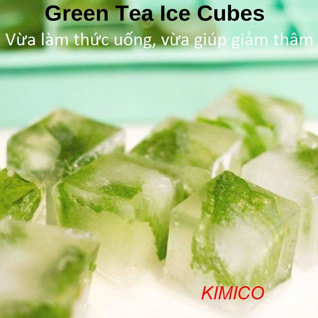 Trà xanh làm đá viên có tác dụng làm đẹp da, loại bỏ vết thâm sạm trên da - Y khoa Kim Minh