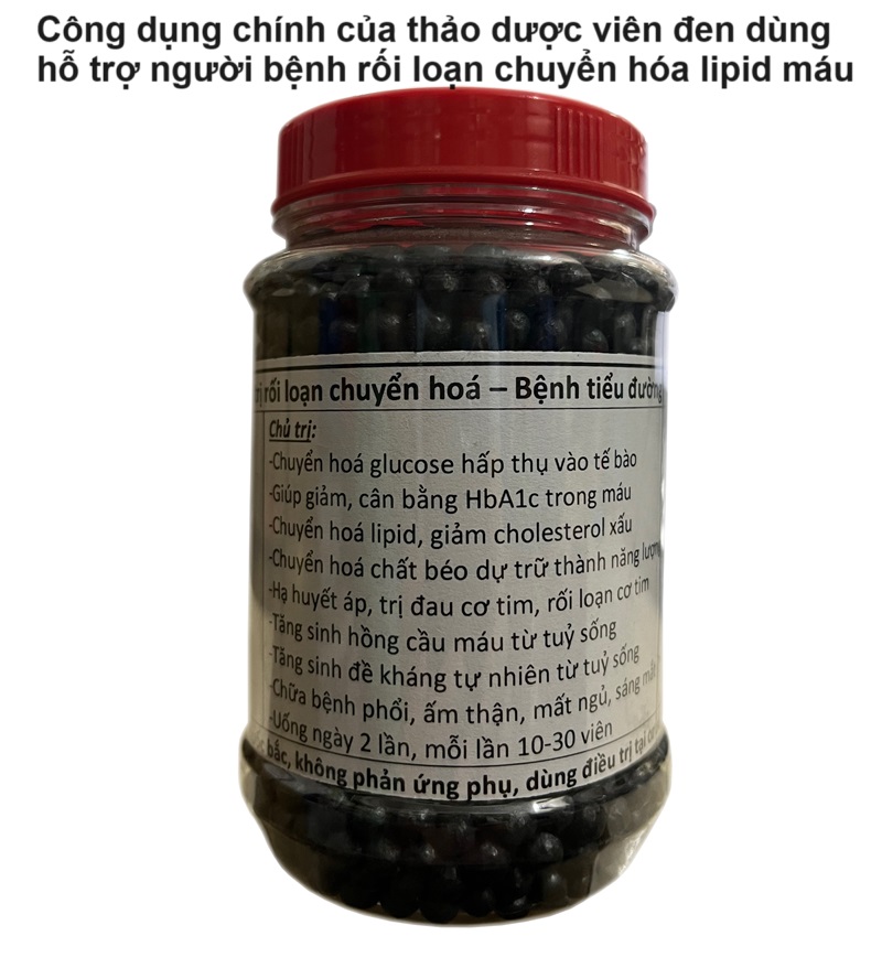 Cong dung của vien thao duoc den ho tro nguoi benh bi roi loan chuyen hoa tang lipid mau