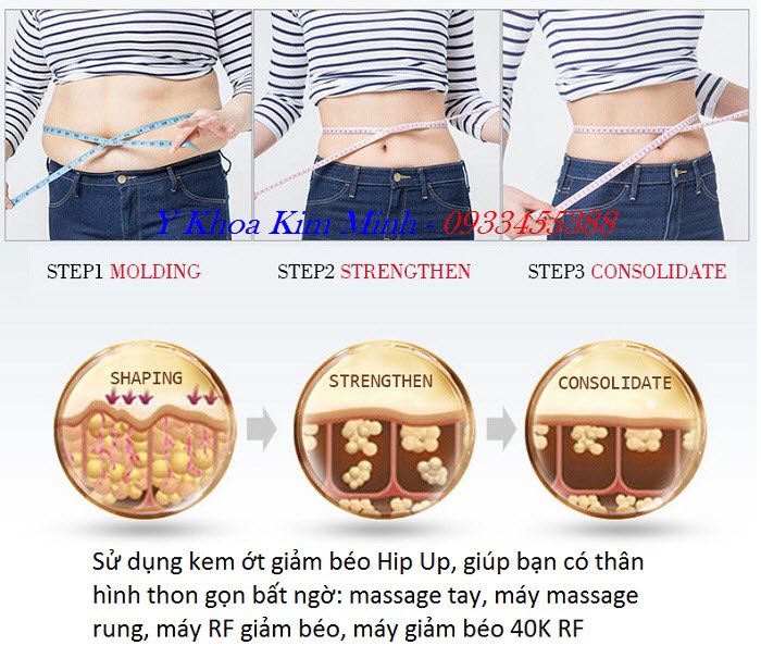 Tính năng, công dụng của kem ớt giảm béo, loại bỏ mỡ thừa vùng bụng, body toàn thân - Y khoa Kim Minh