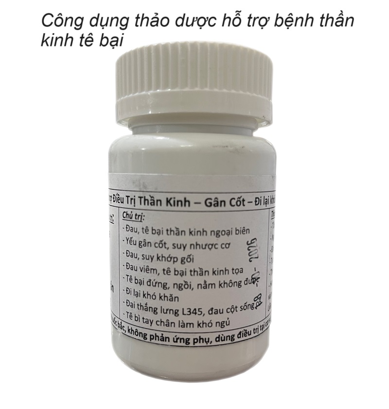 Công dụng chữa bệnh tê bại, đau thần kinh bằng thuốc bắc