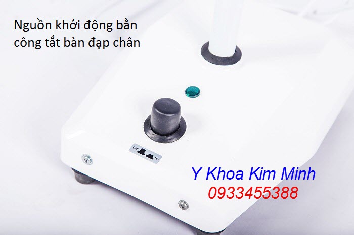 Công tắt bàn đạp chân khởi động đèn y tế LCL-08 - Y khoa Kim Minh